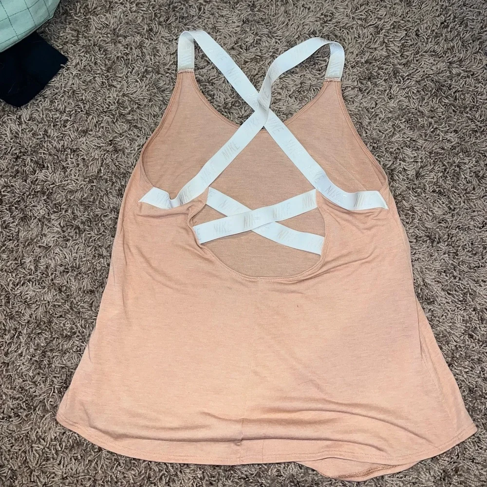 Peach Nike Tank Top - Picture 3 of 3